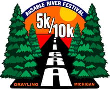 AuSable River Festival G.R.A. 10K & 5K logo