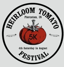 Pierceton Heirloom Tomato Festival 5K Run/Walk logo