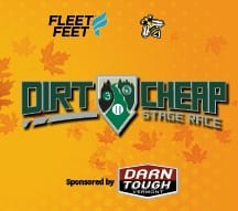 Dirt Cheap Stage Race presented by Darn Tough Vermont Logo