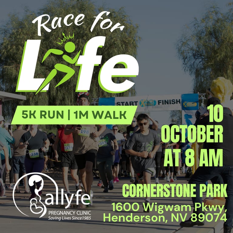 Race for Life 5K & 1 Mile Walk logo