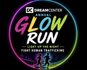 3rd Annual "Light up the Night" Glow Run Logo