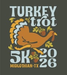 Turkey Trot Midlothian 2026 logo