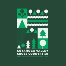 Cuyahoga Valley Cross Country 5K logo