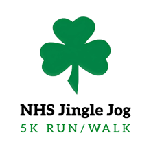 NHS Jingle Jog 5K Run/Walk - 11th Annual logo
