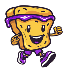 Peanut Butter Jelly Jog 5k logo