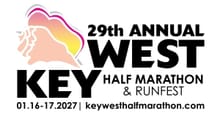 Key West Half Marathon & 5K, 8K, 10K, Rum Stroll & Beer Mile logo