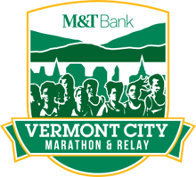 The M&T Bank Vermont City Marathon & Relay logo