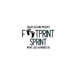 Footprint Sprint Color Run 5k Logo