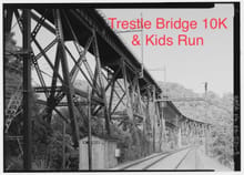 The Trestle Bridge Run logo