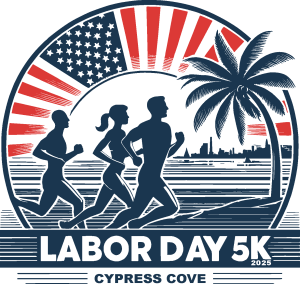 Cypress Cove Labor Day 5k Logo