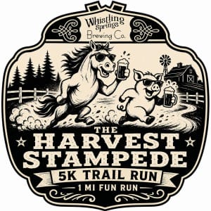 Harvest Stampede Trail 5K & Fun Run Logo