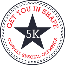 17th Annual 5K For Coppell Special Olympics logo