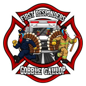 First Responders Gobble Gallop 5K Logo