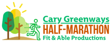 Cary Greenways Half-marathon logo