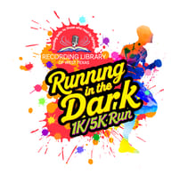 Running in the Dark 1K/5K Run logo