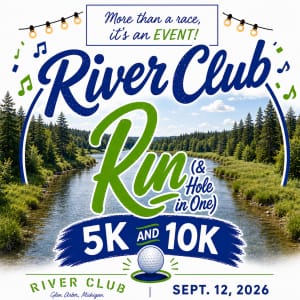 River Club Run (& Hole in 1!) Logo