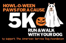 Howl-o-ween Paws For A Cause logo