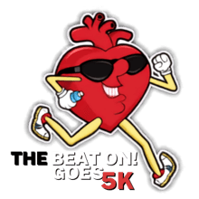 The Beat Goes On 5K logo