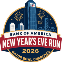 Bank Of America New Year's Eve 5K Run logo