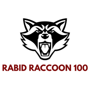 Rabid Raccoon 100 Logo