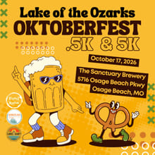 LOZ Oktoberfest 5k & 1/2 k logo