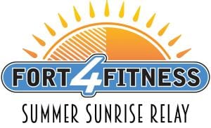 Fort4Fitness Summer Sunrise Relay Logo