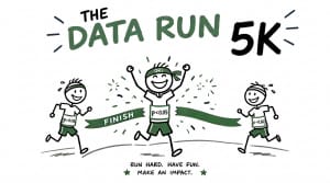 The Data Run 5K Logo