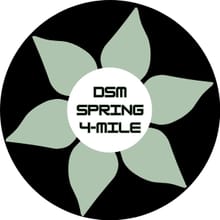 Des Moines Spring 4-Miler logo