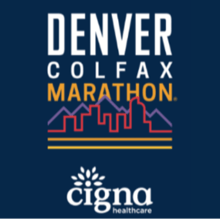 2027 Denver Colfax Marathon logo