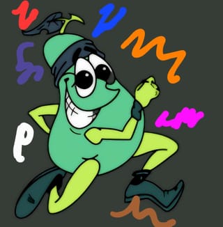 The Pearland Pear Run Logo