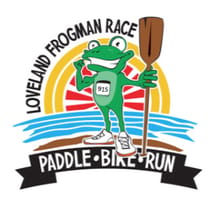 Loveland Frogman Race logo