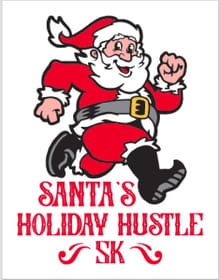 Santa's Holiday Hustle 5k & Dirty Santa Trail Run 10K logo