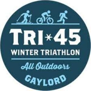 2027 Gaylord All Outdoors Tri 45 Winter Triathlon Logo