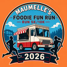 The Maumelle Foodie 5k/10k Fun Run logo