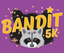 The Bandit 5k logo