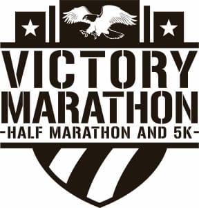 VICTORY RACES -  Marathon, Half, and 5K Logo