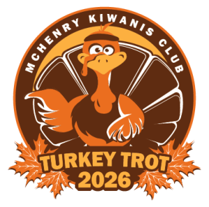 McHenry Kiwanis Club's Turkey Trot 5K Logo