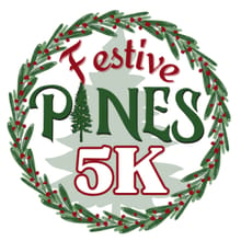 Festive Pines 5K logo
