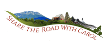 Share the Road with Carol logo