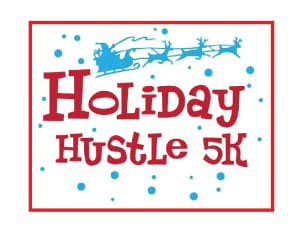 Holiday Hustle 5K Run Logo