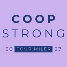 CoopStrong Four Miler logo