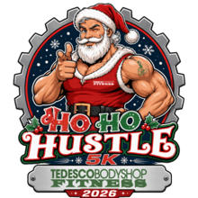 Ho Ho Hustle 5K presented by Tedesco Body Shop logo
