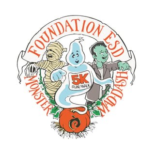 Monster Mad Dash 5k Logo