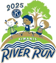 Kiwanis River Run logo