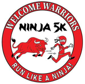 Welcome Warriors Ninja 5K Fun Run/Walk Logo