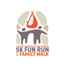 Chicago Coalition for Family Building 5K Run + 1 Mile Walk logo