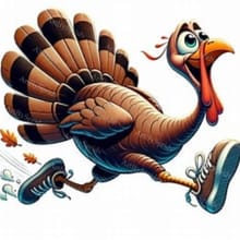 Gobble Gait 5k at Cleary Lake logo