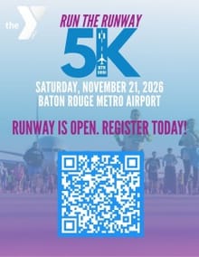 Ron Smith Memorial Run The Runway 5K Run and Fun Walk logo