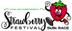 Strawberry Festival 5k/8k run Logo
