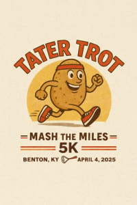 The Tater Trot Logo